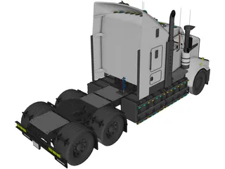 Kenworth T908 3D Model