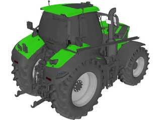 Deutz-Fahr Series 8 TTV 3D Model