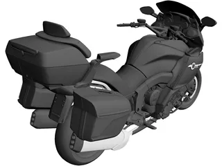 BMW K 1600 GT (2011) 3D Model