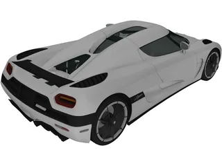 Koenigsegg Agera (2011) 3D Model