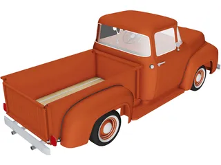 Ford F-100 (1956) 3D Model