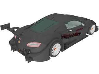 Honda NSX GT (2013) 3D Model