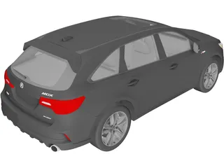 Acura MDX (2019) 3D Model