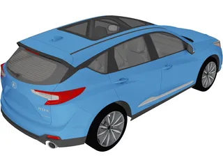 Acura RDX (2019) 3D Model