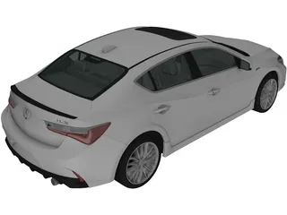 Acura ILX (2019) 3D Model