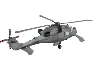 AgustaWestland AW159 Lynx Wildcat 3D Model