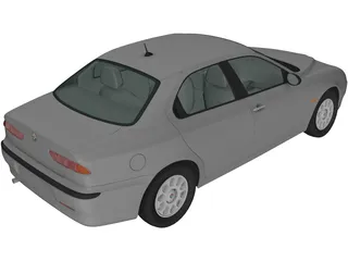 Alfa-Romeo 156 (1997) 3D Model