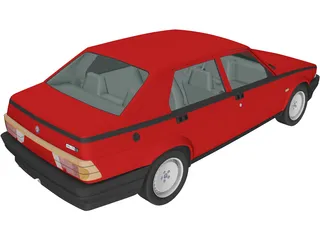 Alfa-Romeo 75 (1985) 3D Model