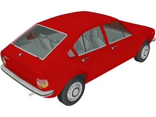 Alfa-Romeo Alfasud (1972) 3D Model