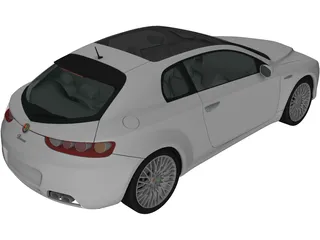 Alfa-Romeo Brera (2011) 3D Model