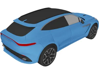 Aston Martin DBX (2022) 3D Model