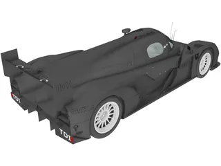 Audi R18 TDI (2011) 3D Model