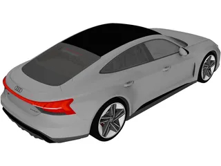 Audi RS e-tron GT (2022) 3D Model