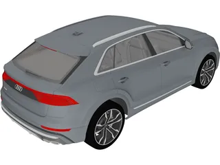 Audi SQ8 (2019) 3D Model