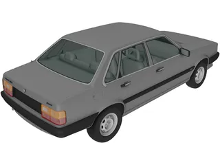 Audi 80 [B2] (1985) 3D Model