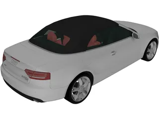 Audi A5 Convertible (2010) 3D Model