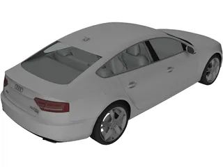 Audi A5 Sportback (2010) 3D Model