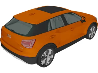 Audi Q2 (2020) 3D Model