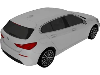 BMW 1-Series (2020) 3D Model