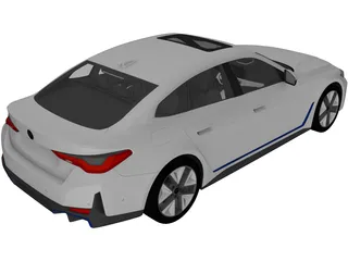 BMW i4 (2022) 3D Model