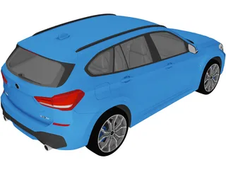 BMW X1 M-Sport (2020) 3D Model