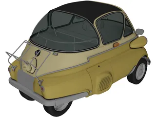 BMW Isetta 250 (1955) 3D Model