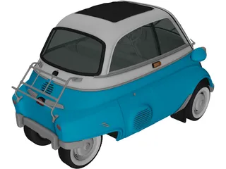 BMW Isetta 300 (1956) 3D Model