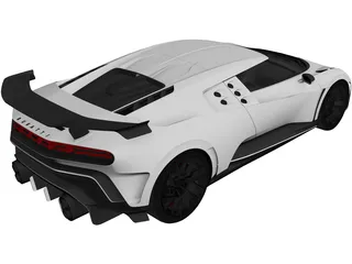 Bugatti Centodieci (2020) 3D Model