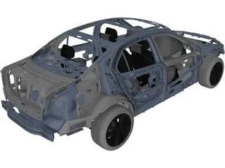 Car Frame 3D Model