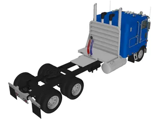 Peterbilt 362 Tractor (2002) 3D Model