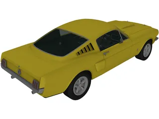 Ford Mustang Fastback (1965) 3D Model