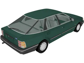 Ford Scorpio Hatchback (1985) 3D Model