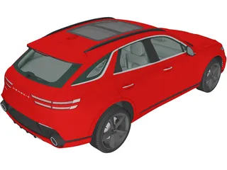 Genesis GV70 Sport (2022) 3D Model