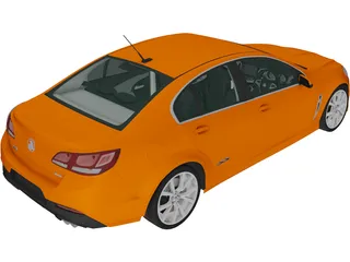 Holden Commodore VF SSV (2013) 3D Model