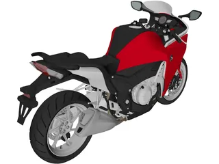 Honda VFR 1200 F (2015) 3D Model