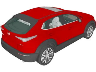 Mazda CX-30 (2020) 3D Model