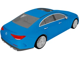 Mercedes-Benz CLS (2022) 3D Model