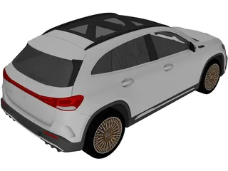 Mercedes-Benz EQA (2022) 3D Model