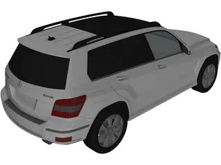 Mercedes-Benz GLK 350 (2010) 3D Model