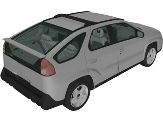 Pontiac Aztek (2005) 3D Model