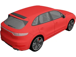Porsche Cayenne GTS (2020) 3D Model