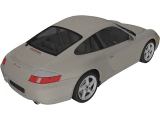 Porsche 911 Carrera (1997) 3D Model