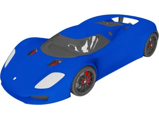 Porsche 917 Concept (2013) 3D Model