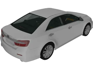 Toyota Camry (2011) 3D Model