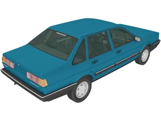 Volkswagen Santana (1985) 3D Model