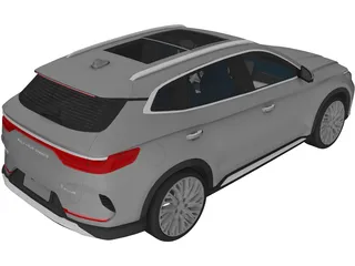 BYD Song Plus 3D Model