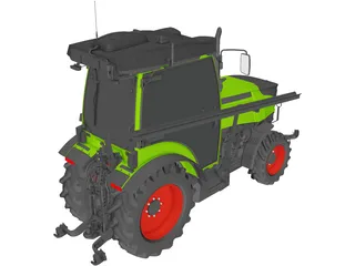 Fendt 200 V Vario 3D Model