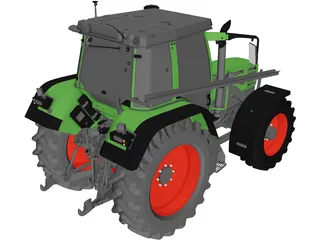 Fendt 500 Favorit 3D Model