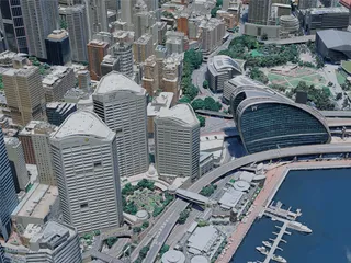 Sydney City, Australia (2023) 3D Model