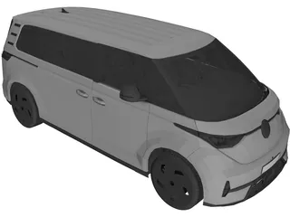 Volkswagen ID Buzz GTX 3D Model